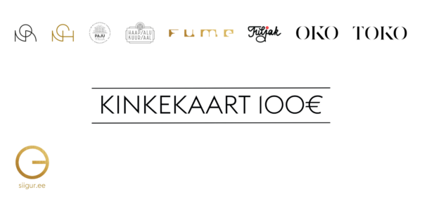 Siigur Restaurant Collection digitaalne kinkekaart 100